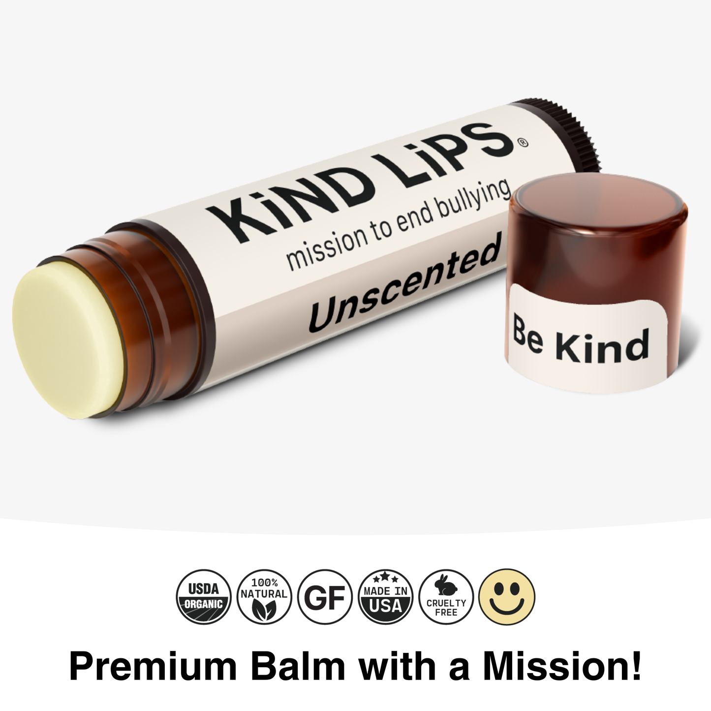 Unscented Organic Lip Balm
