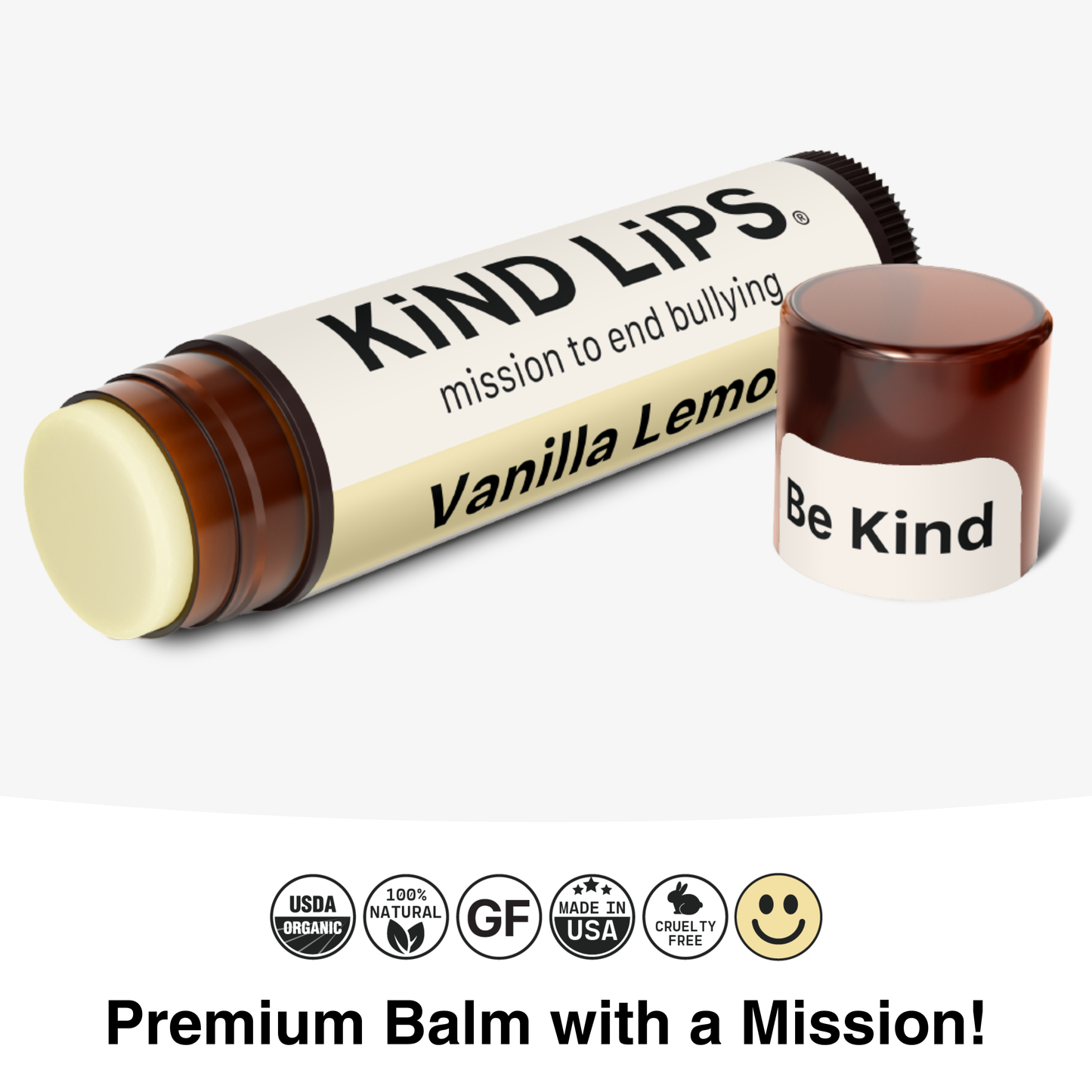 Vanilla Lemon Organic Lip Balm
