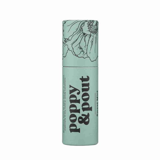 Poppy and Pout Sweet Mint Lip Balm