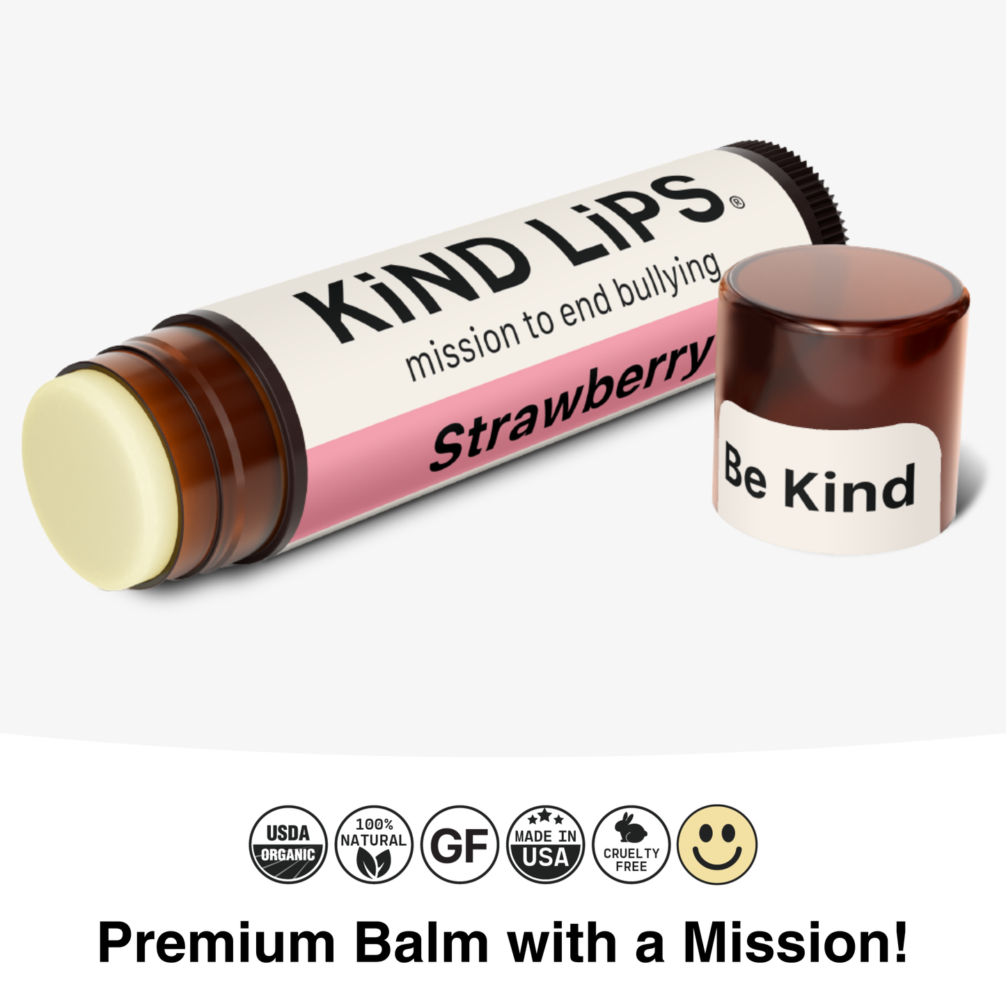 Strawberry Organic Lip Balm