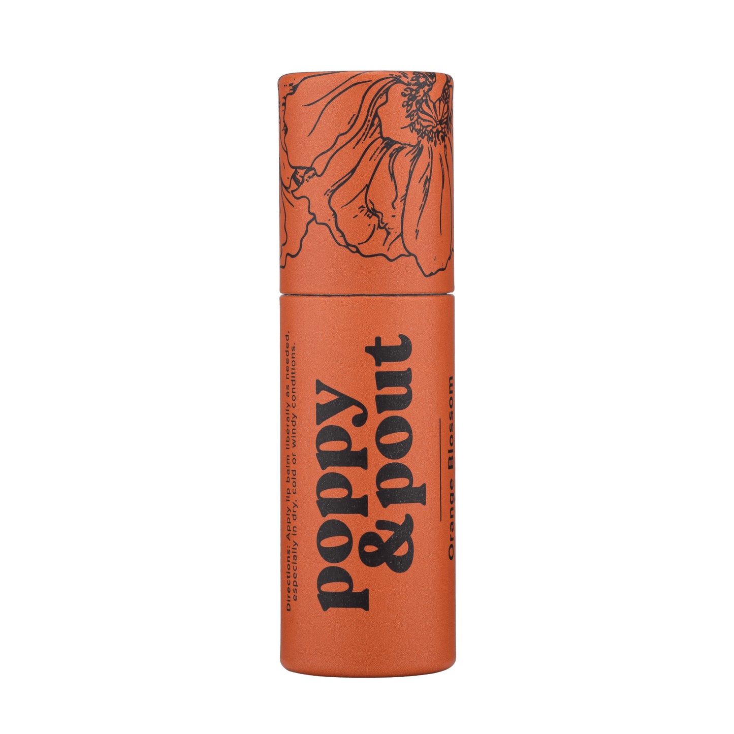 Poppy and Pout Blood Orange Mint Lip Balm